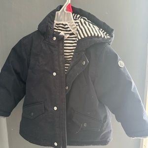 Petit Bateau navy coat